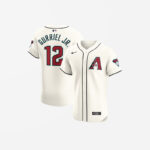 Men's Arizona Diamondbacks Lourdes Gurriel Jr. White Home Elite Player Jersey