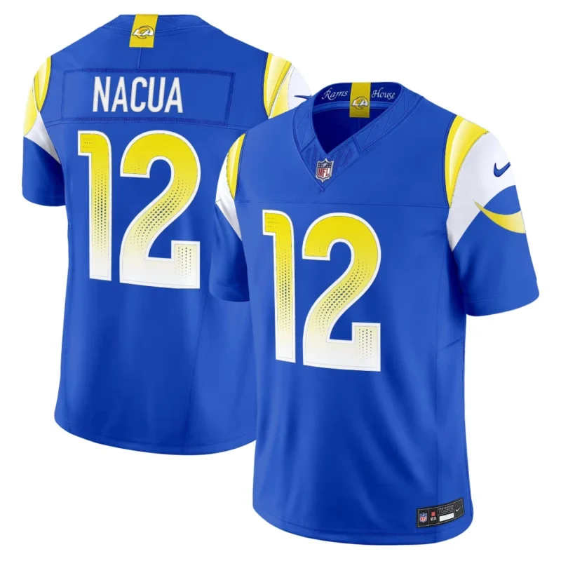 Los Angeles Rams 2025 "Rivalries" Vapor Limited Jersey Royal - All Stitched
