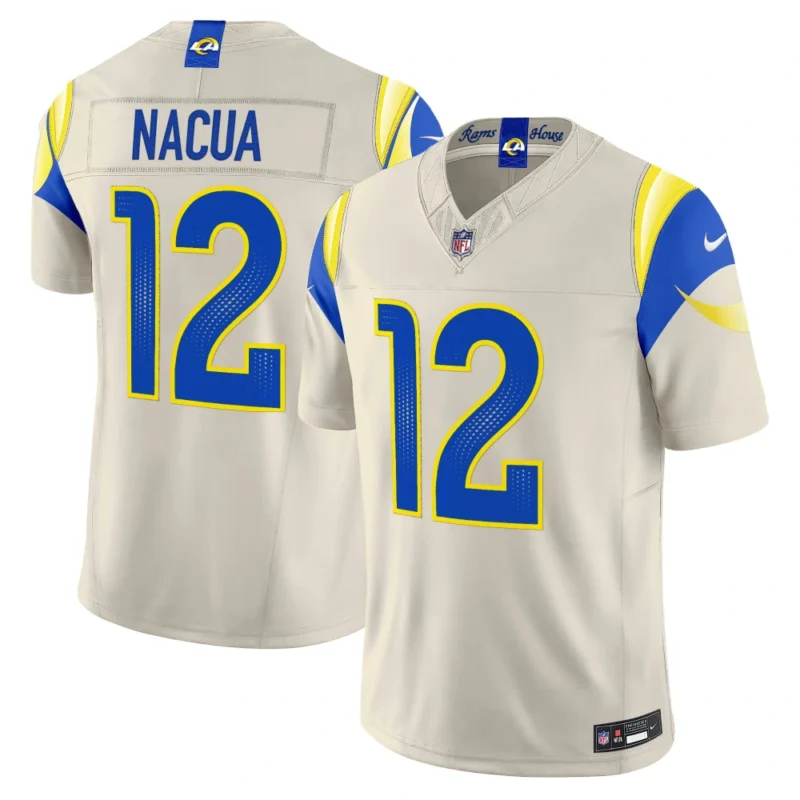 Los Angeles Rams 2025 "Rivalries" Vapor Limited Jersey Bone - All Stitched
